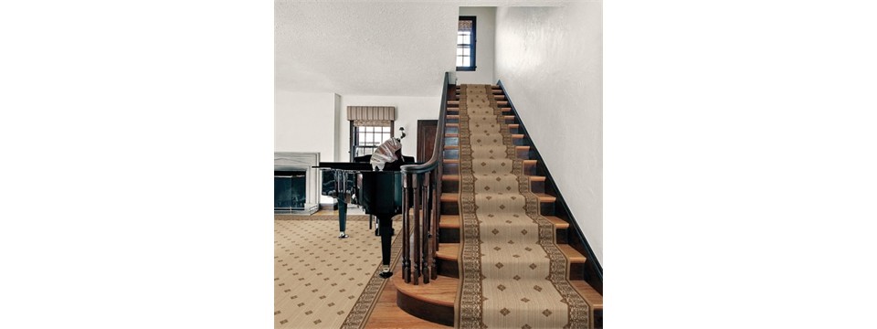 stanton carpet stairs and area rug