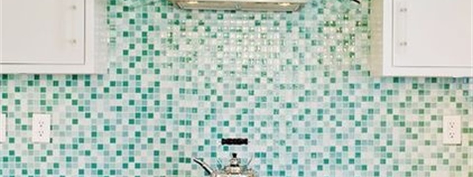 kitchen back splash glass tile